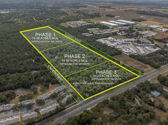 14.6 Acres of Mixed-Use Land for Sale in Ocala, Florida