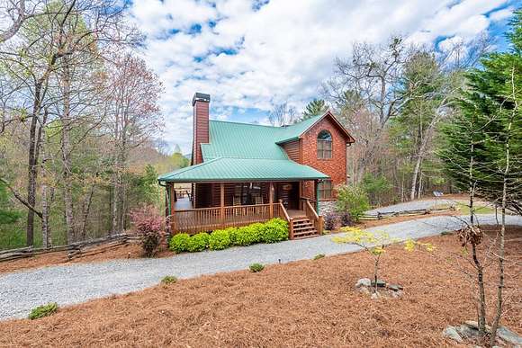 3.1 Acres of Residential Land with Home for Sale in Ellijay, Georgia