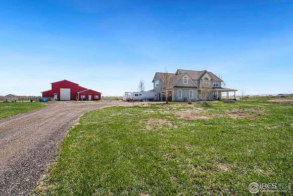 5 Acres of Residential Land with Home for Sale in Johnstown, Colorado