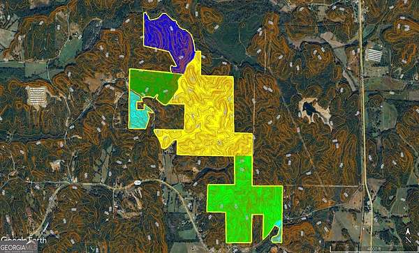 26.2 Acres of Recreational Land for Sale in Ranger, Georgia
