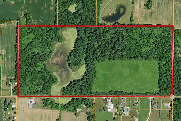 73.6 Acres of Recreational Land for Sale in Rochester, Indiana