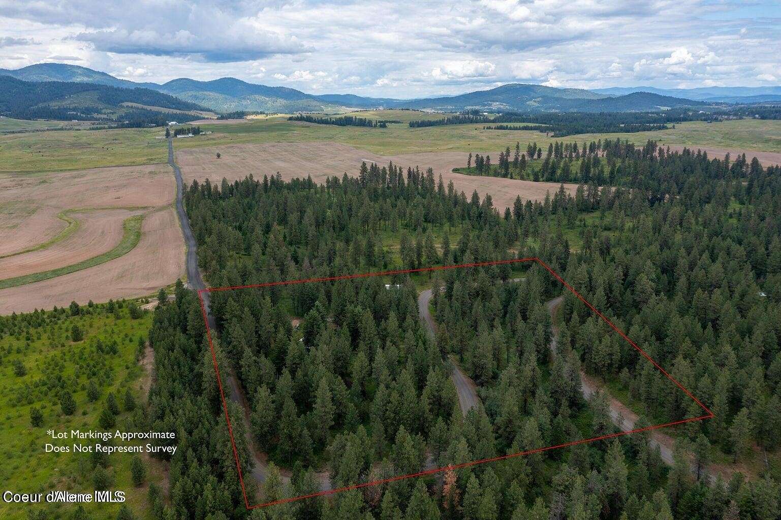 10 Acres of Land for Sale in Worley, Idaho