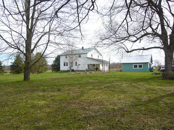 80 Acres of Agricultural Land with Home for Sale in Homer, Michigan