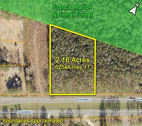 2.2 Acres of Residential Land for Sale in Awendaw, South Carolina