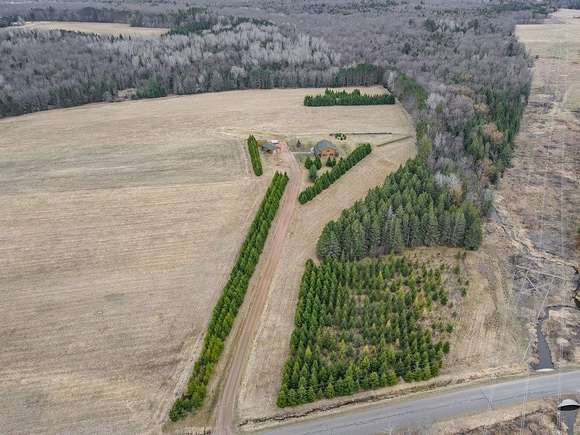 40 Acres of Land with Home for Sale in Aniwa, Wisconsin