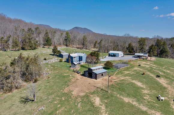 17 Acres of Land with Home for Sale in Lexington, Virginia