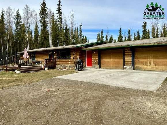 5 Acres of Residential Land with Home for Sale in North Pole, Alaska