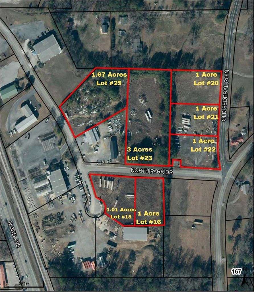 3 Acres of Commercial Land for Sale in Chatsworth, Georgia