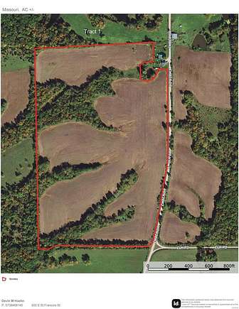 56 Acres of Recreational Land & Farm for Sale in Browning, Missouri