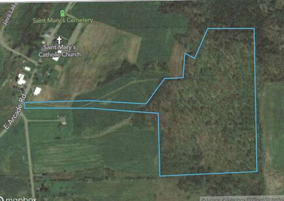 38 Acres of Recreational Land for Auction in Arcade, New York