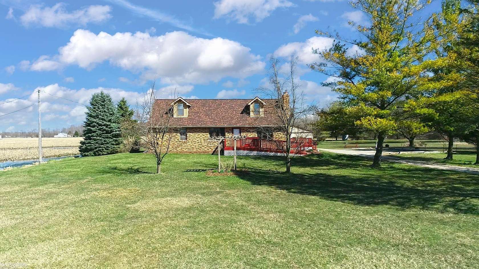 10.2 Acres of Land with Home for Sale in Casco, Michigan