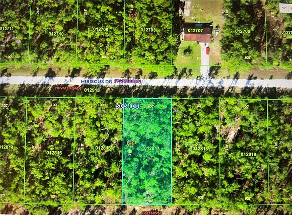 0.5 Acres of Residential Land for Sale in Indian Lake Estates, Florida