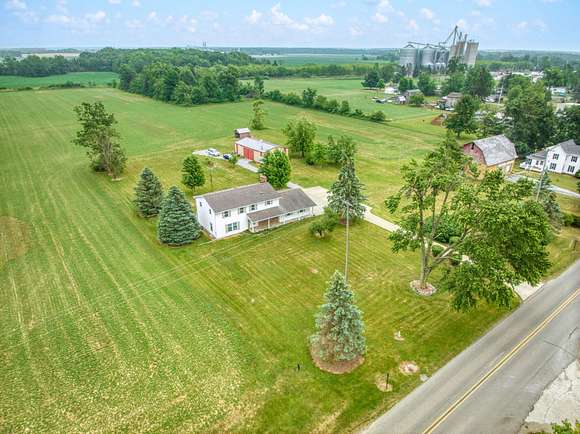 10 Acres of Residential Land with Home for Sale in Waldron, Michigan