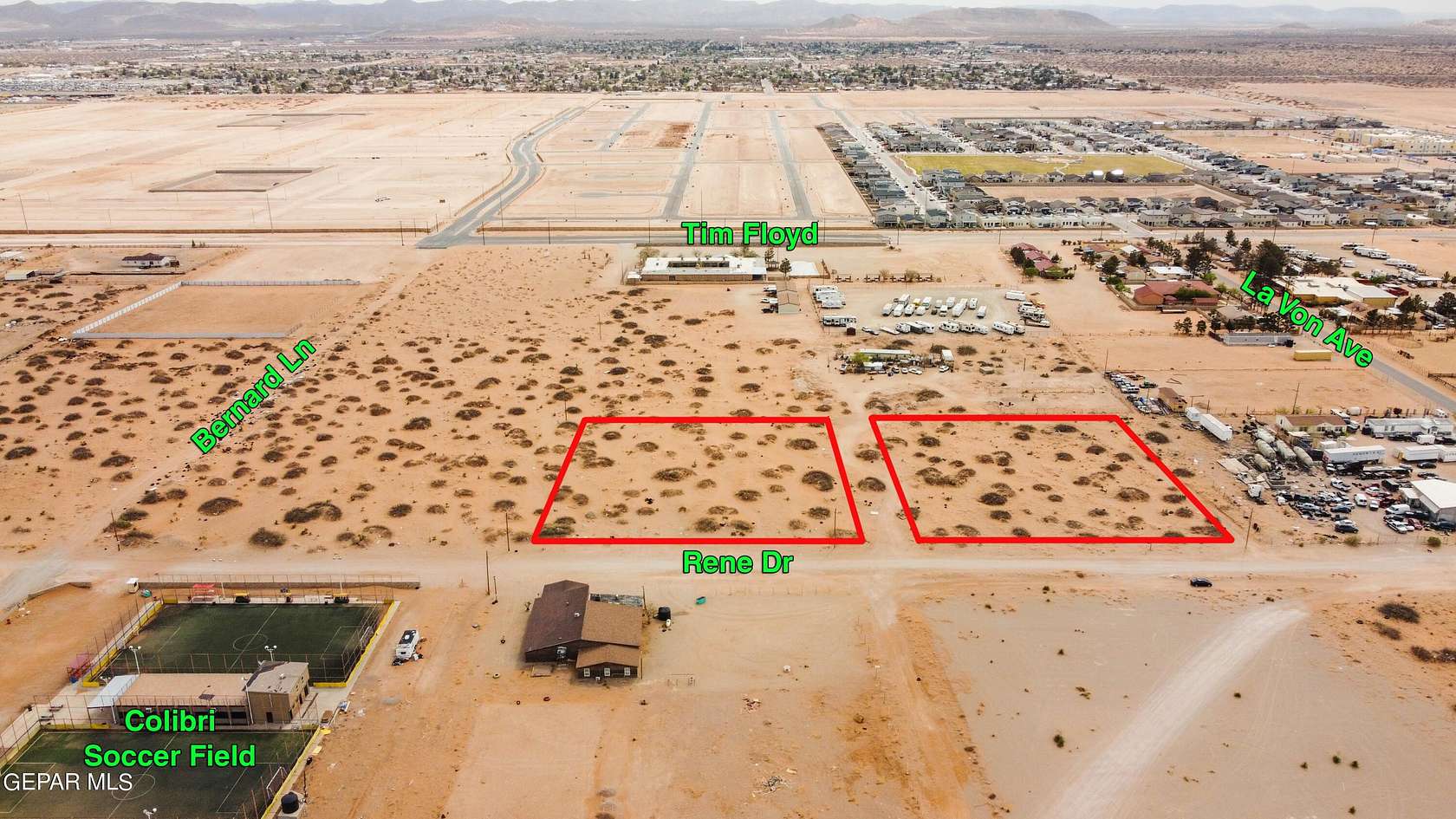 2 Acres of Commercial Land for Sale in El Paso, Texas