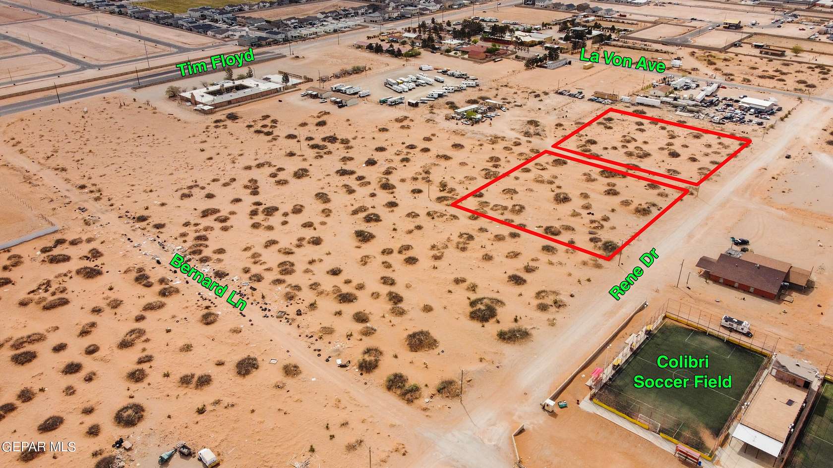 2 Acres of Commercial Land for Sale in El Paso, Texas