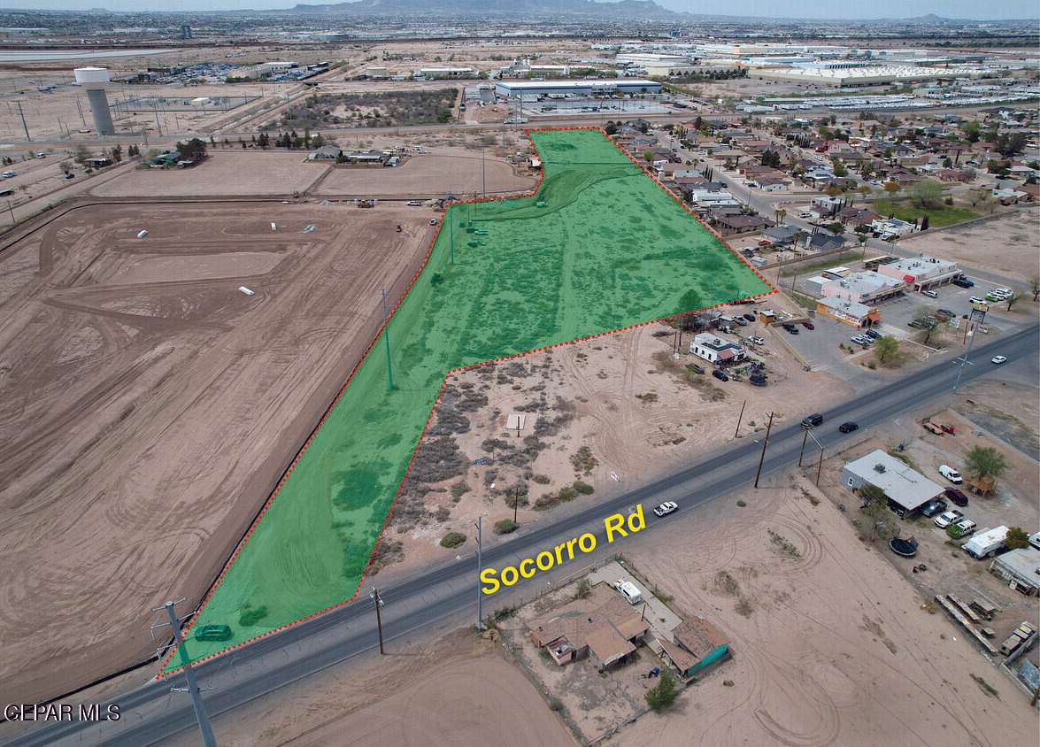 8.8 Acres of Mixed-Use Land for Sale in El Paso, Texas