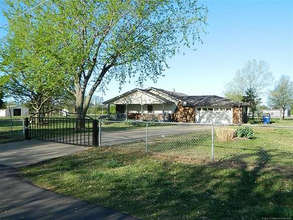 2.1 Acres of Residential Land with Home for Sale in Collinsville, Oklahoma