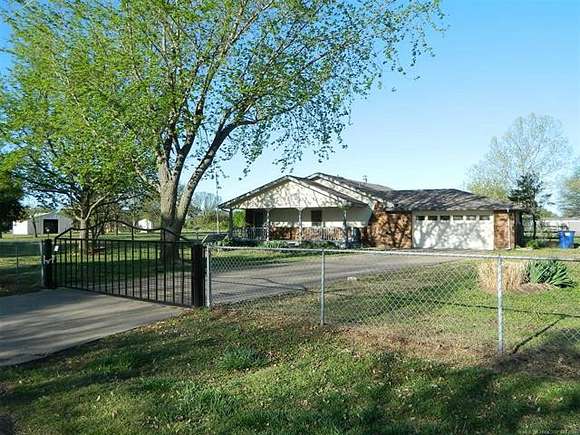 2.1 Acres of Residential Land with Home for Sale in Collinsville, Oklahoma