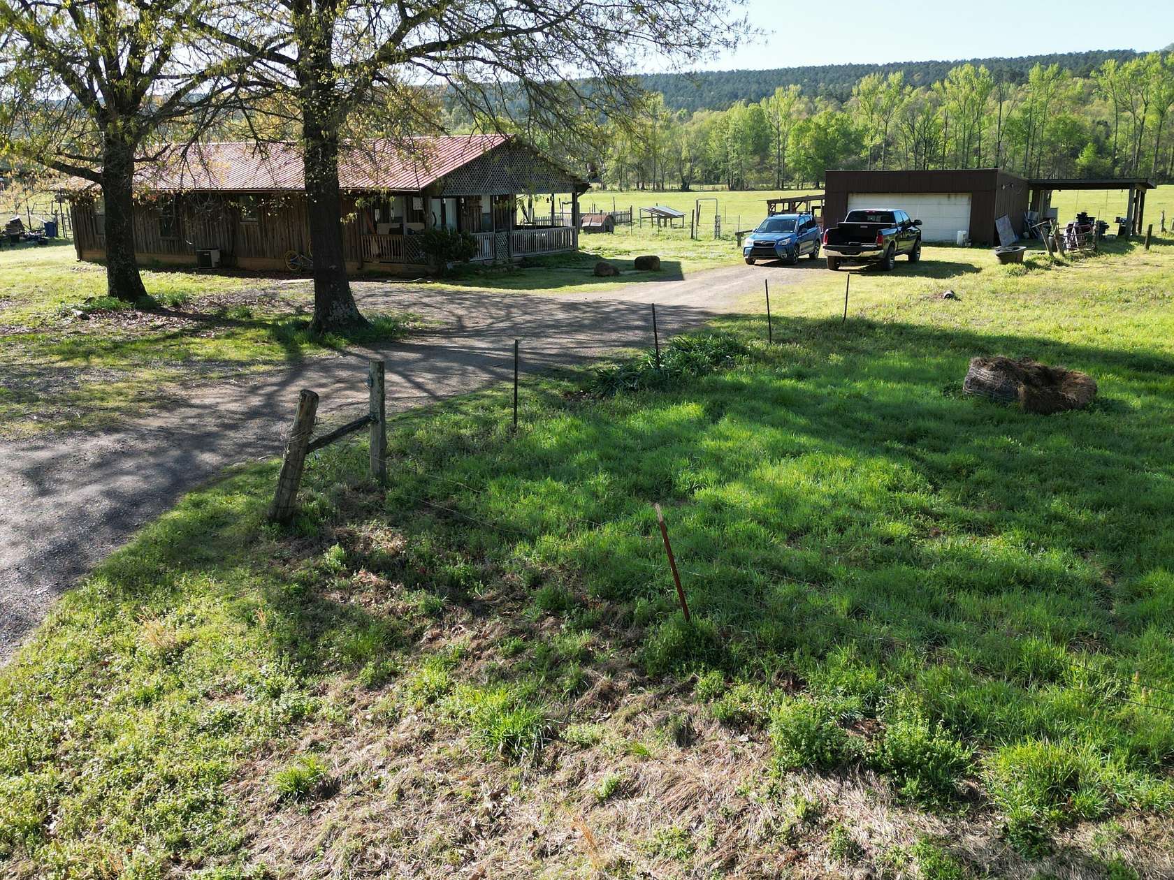 4.3 Acres of Residential Land with Home for Sale in New Blaine, Arkansas