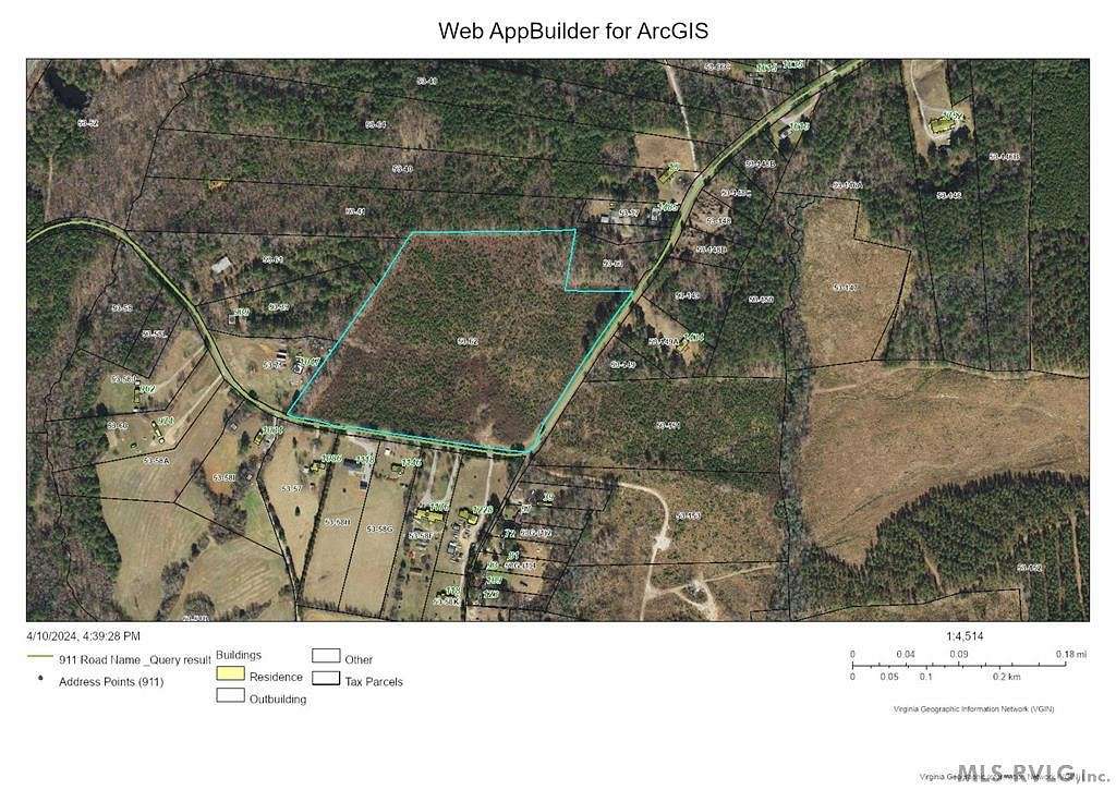 23 Acres of Land for Sale in Lawrenceville, Virginia