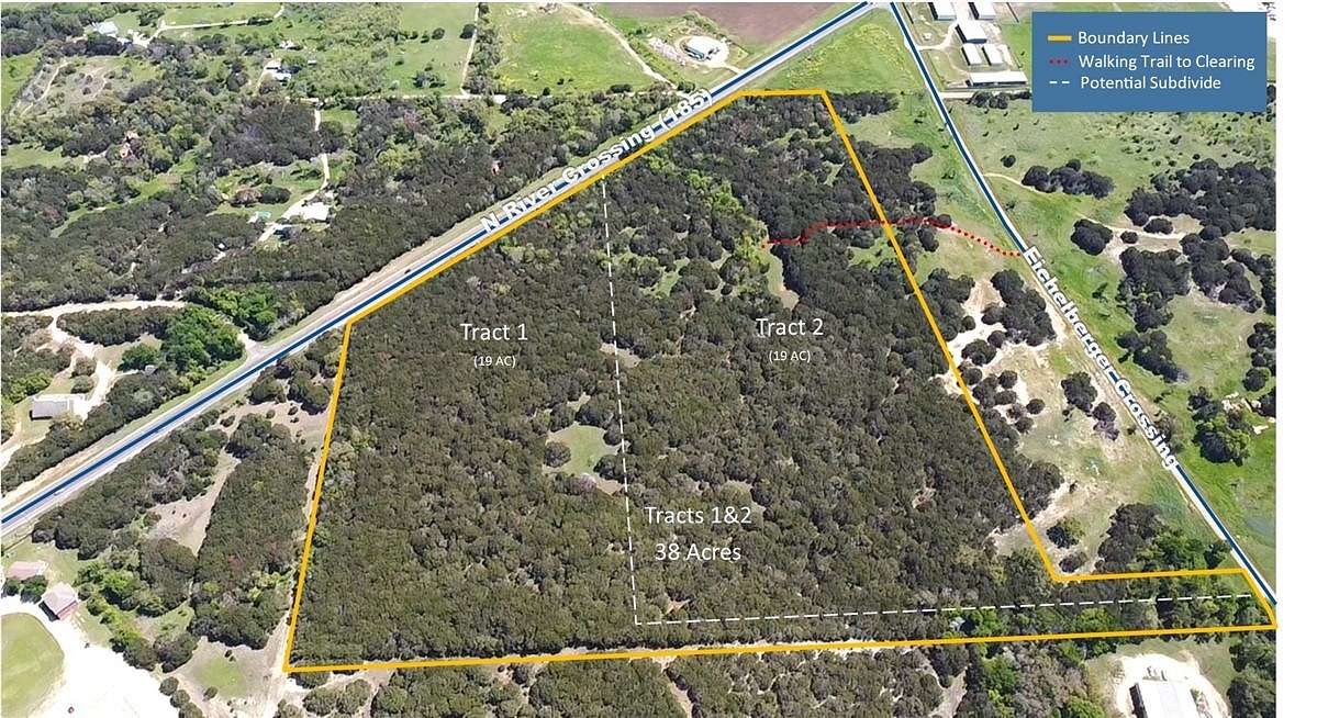 38 Acres of Land for Sale in Crawford, Texas