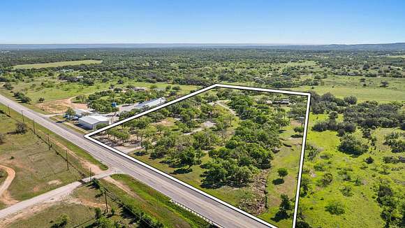 15.5 Acres of Land with Home for Sale in Round Mountain, Texas