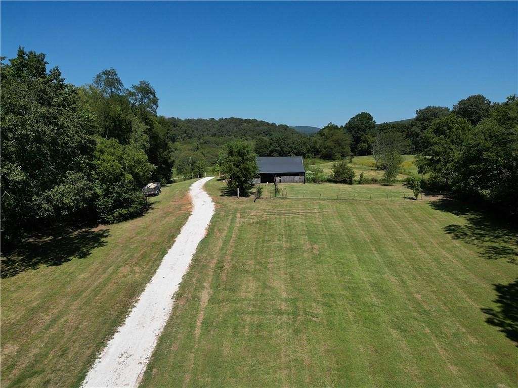 11.4 Acres of Land with Home for Sale in Prairie Grove, Arkansas