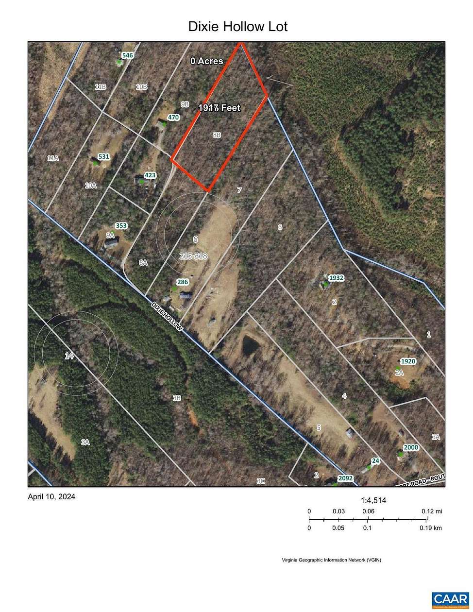 3.5 Acres of Residential Land for Sale in Louisa, Virginia