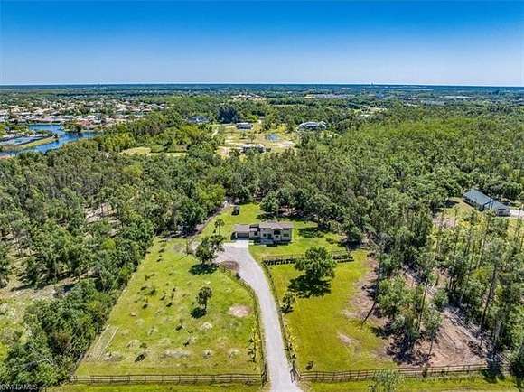 5.2 Acres of Residential Land with Home for Sale in Fort Myers, Florida