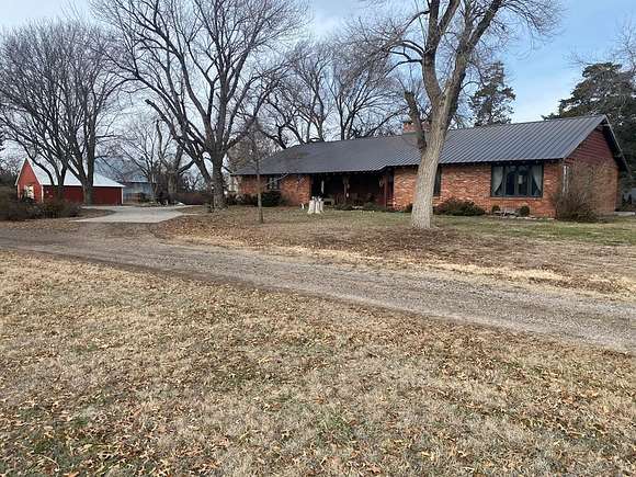 16 Acres of Land with Home for Sale in Inman, Kansas