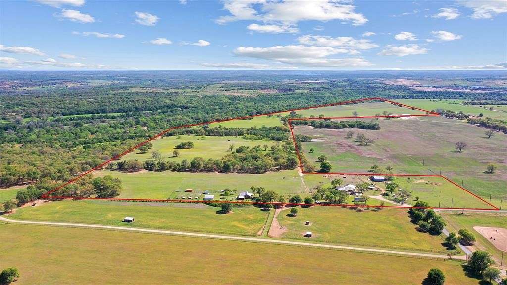 174.21 Acres of Agricultural Land with Home for Sale in Millsap, Texas