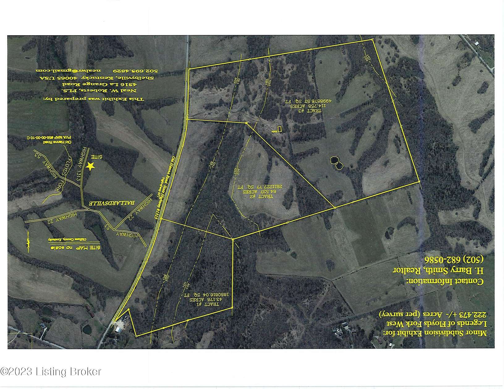 64.5 Acres of Agricultural Land for Sale in Shelbyville, Kentucky