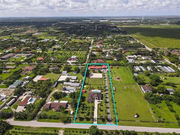 2.4 Acres of Residential Land with Home for Sale in Homestead, Florida