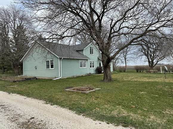 3.9 Acres of Residential Land with Home for Sale in Lohrville, Iowa