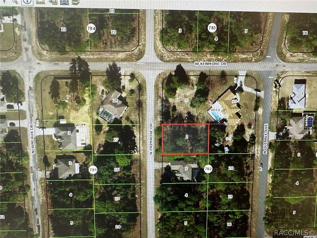 0.23 Acres of Land for Sale in Citrus Springs, Florida