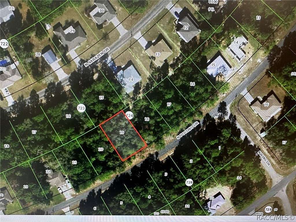 0.22 Acres of Land for Sale in Citrus Springs, Florida