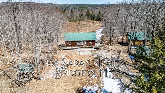 6.6 Acres of Land with Home for Sale in Bridgton, Maine