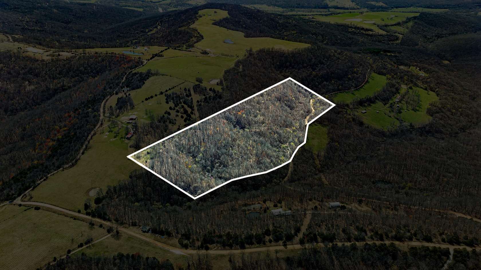 43 Acres of Recreational Land for Sale in Elkins, Arkansas