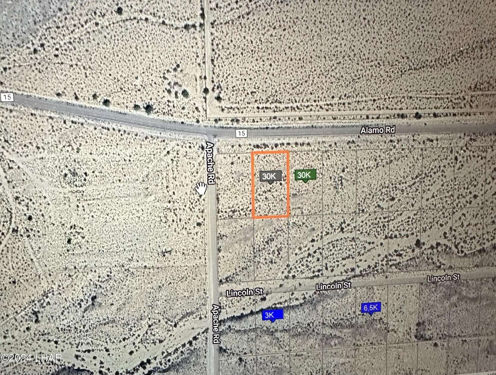 1.1 Acres of Commercial Land for Sale in Yucca, Arizona