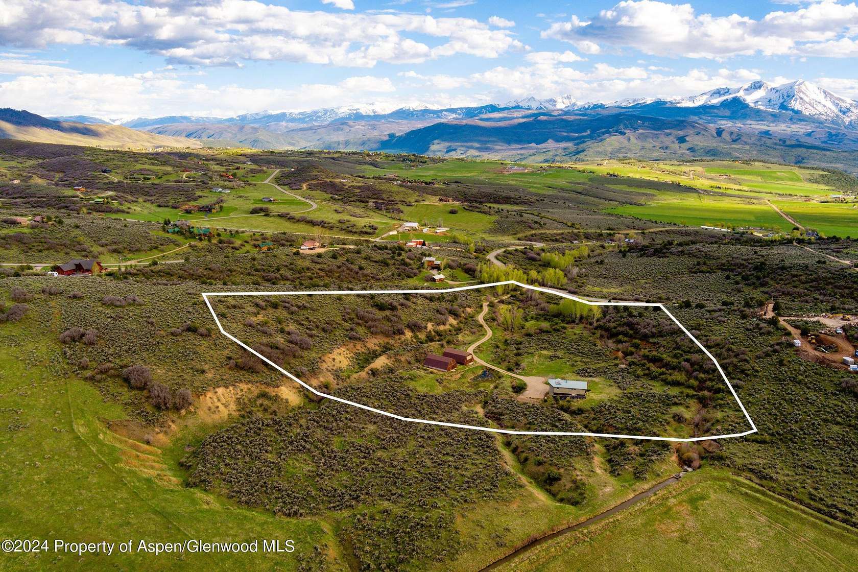 19 Acres of Land with Home for Sale in Carbondale, Colorado
