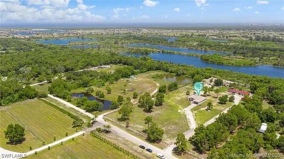 5 Acres of Land with Home for Sale in Cape Coral, Florida