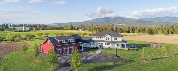 9.8 Acres of Residential Land with Home for Sale in Colbert, Washington