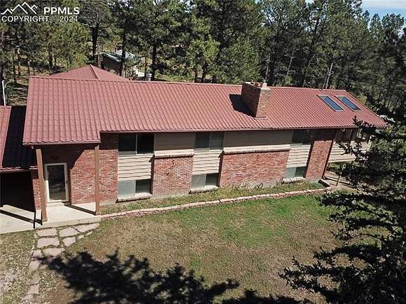 6 Acres of Land with Home for Sale in Colorado Springs, Colorado