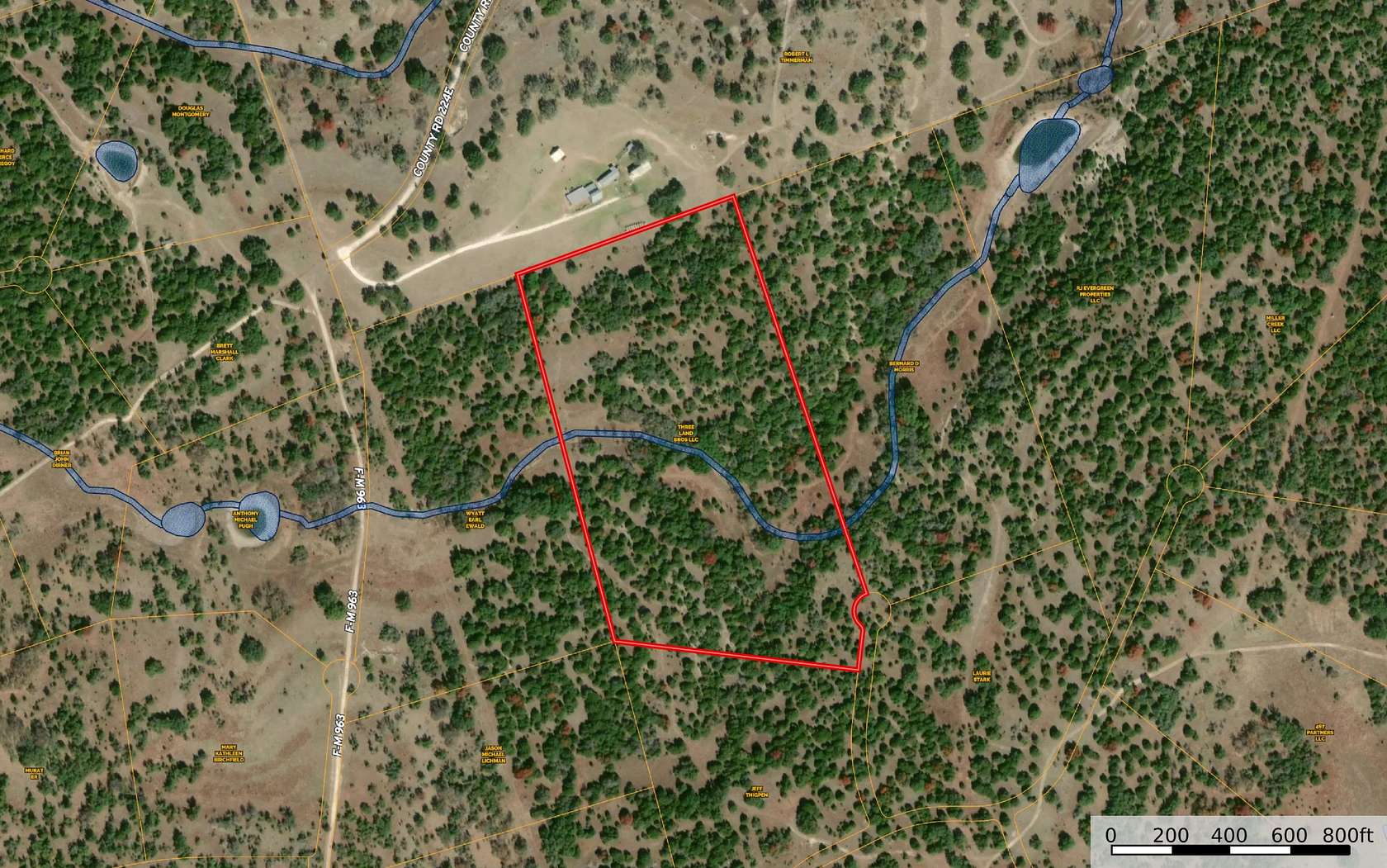 27.5 Acres of Recreational Land & Farm for Sale in Briggs, Texas