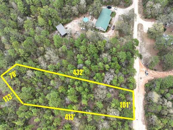 1.2 Acres of Residential Land for Sale in Holt, Florida