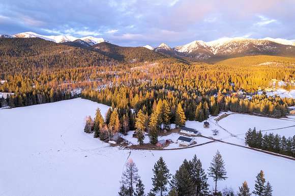 29 Acres of Land with Home for Sale in Kalispell, Montana