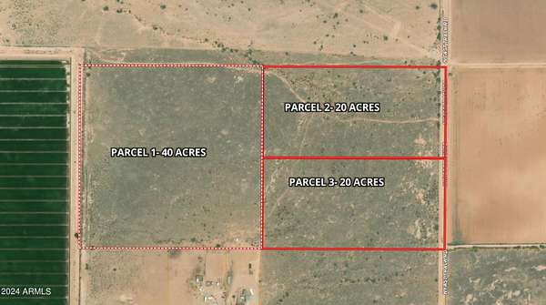 40 Acres of Land for Sale in Coolidge, Arizona