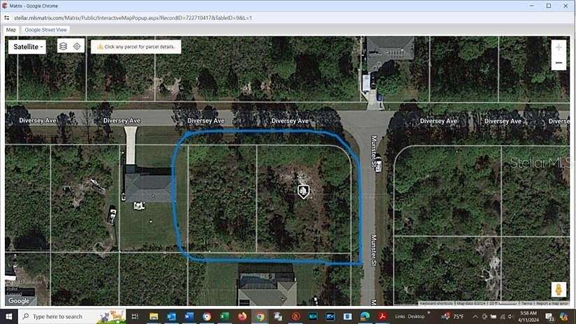 0.53 Acres of Land for Sale in Port Charlotte, Florida