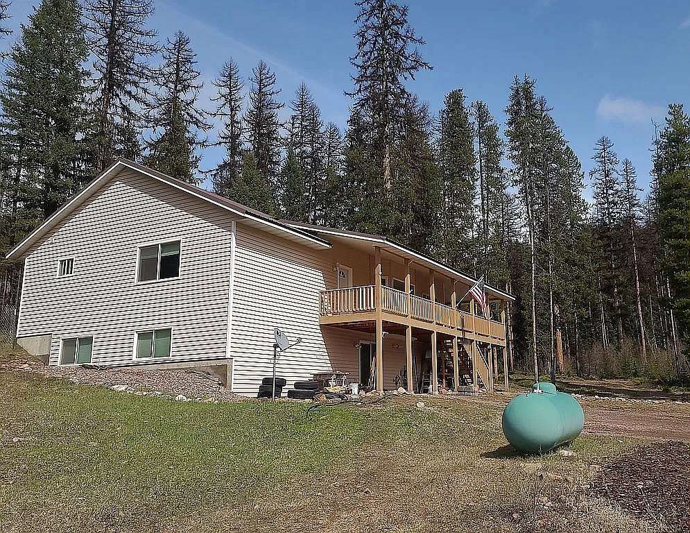 5.3 Acres of Residential Land with Home for Sale in Seeley Lake, Montana