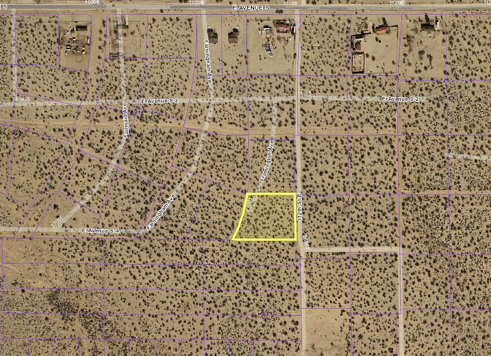 2.3 Acres of Residential Land for Sale in Sun Village, California
